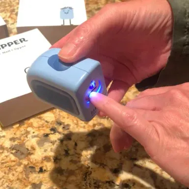 Lil Nipper Electric Nail Clipper - ADULT Size | Safe Nail Care for Arthritis & Limited Mobility