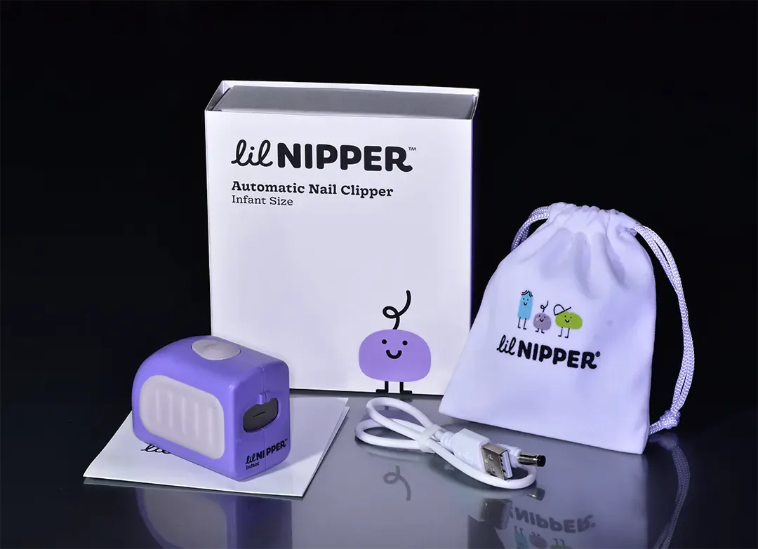Lil Nipper Electric Nail Clippers | Safe & Easy Fingernail Care | ClipDifferent