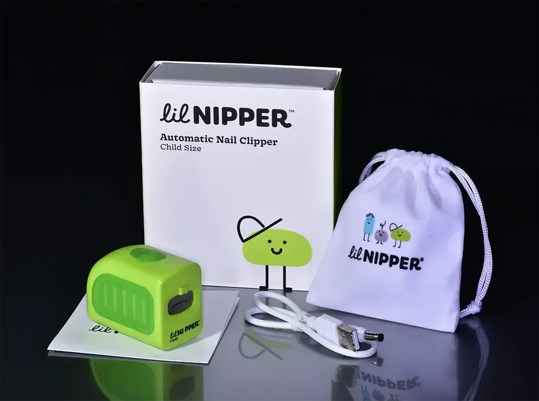 Lil Nipper Electric Nail Clippers | Safe & Easy Fingernail Care | ClipDifferent