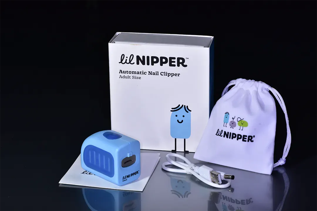 Lil Nipper Electric Nail Clippers | Safe & Easy Fingernail Care | ClipDifferent