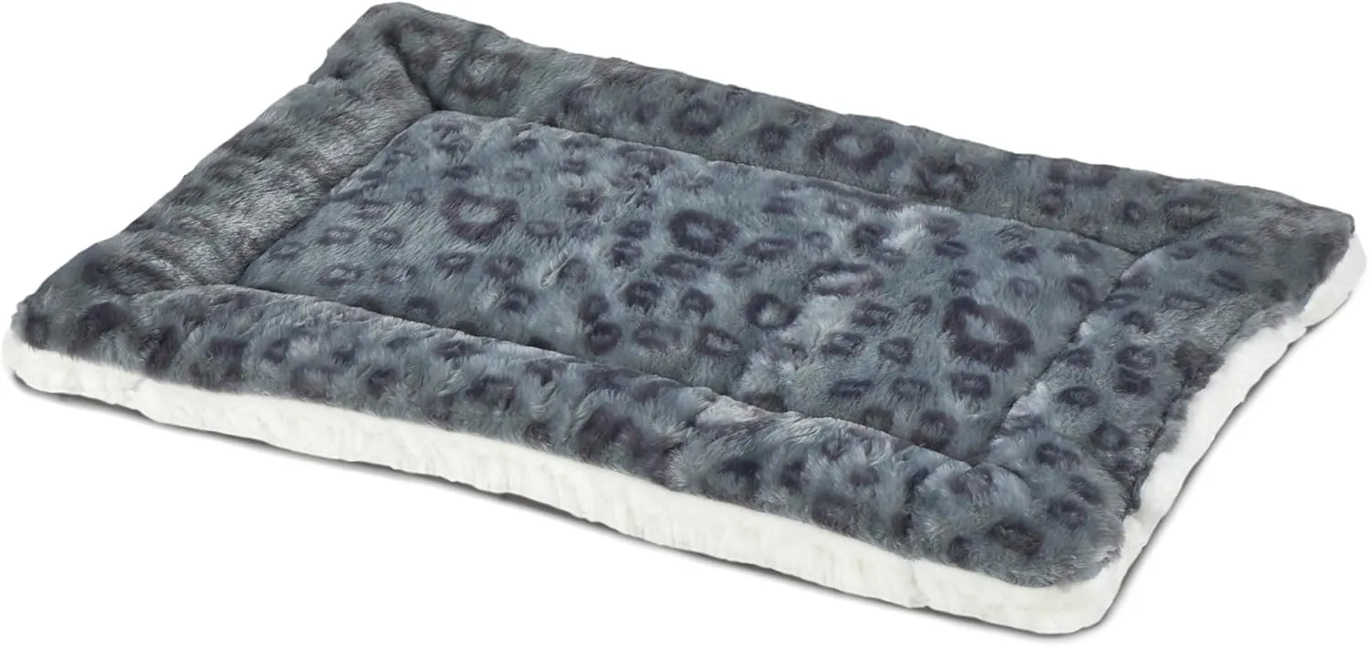 MidWest Homes for Pets Reversible Pet Bed; Machine Washable; Great for Intermediate Dog Breeds; Spotted Gray; 36"; 40236-FVGYS