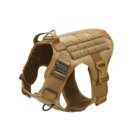 MXSLEUT Tactical Dog Vest Breathable military dog clothes K9 harness adjustable size | TheKedStore