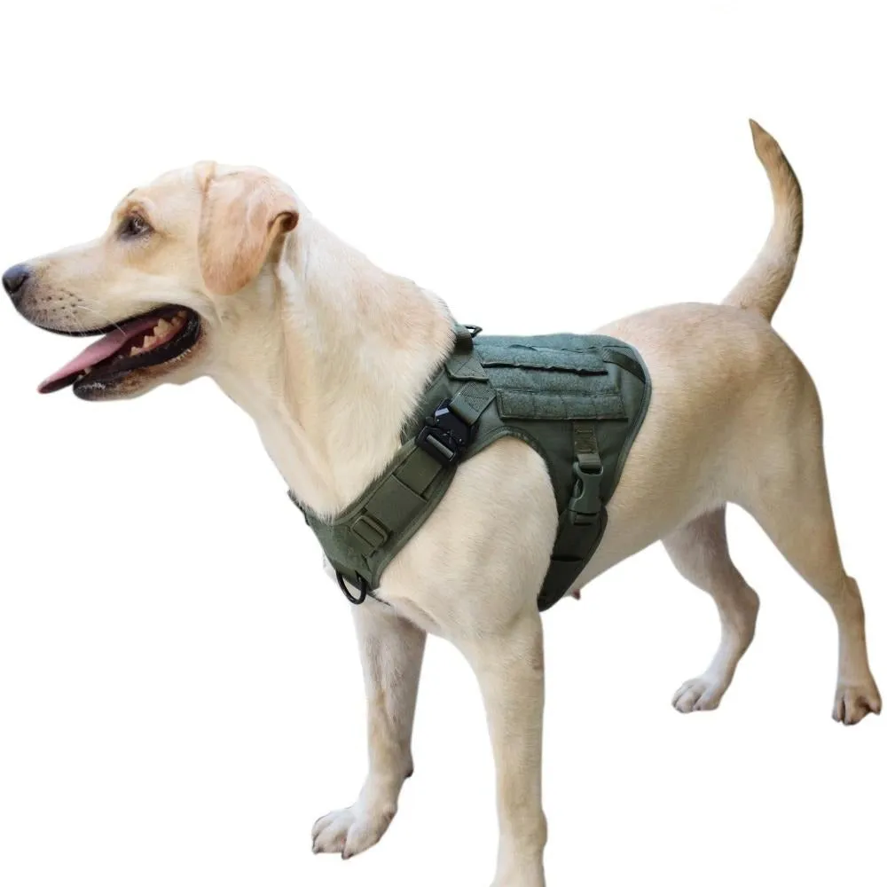 MXSLEUT Tactical Dog Vest Breathable military dog clothes K9 harness adjustable size | TheKedStore