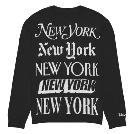 New York Crew Personalized Knit Sweater