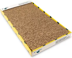 Our Pets Cosmic Cat Scratcher, North-American Grown Catnip Included, Reversible for Twice the Use, 18.13" x 10.13" x 1.25"