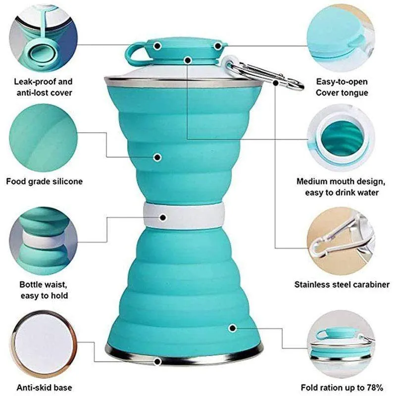 Outdoor Collapsible Water Bottle