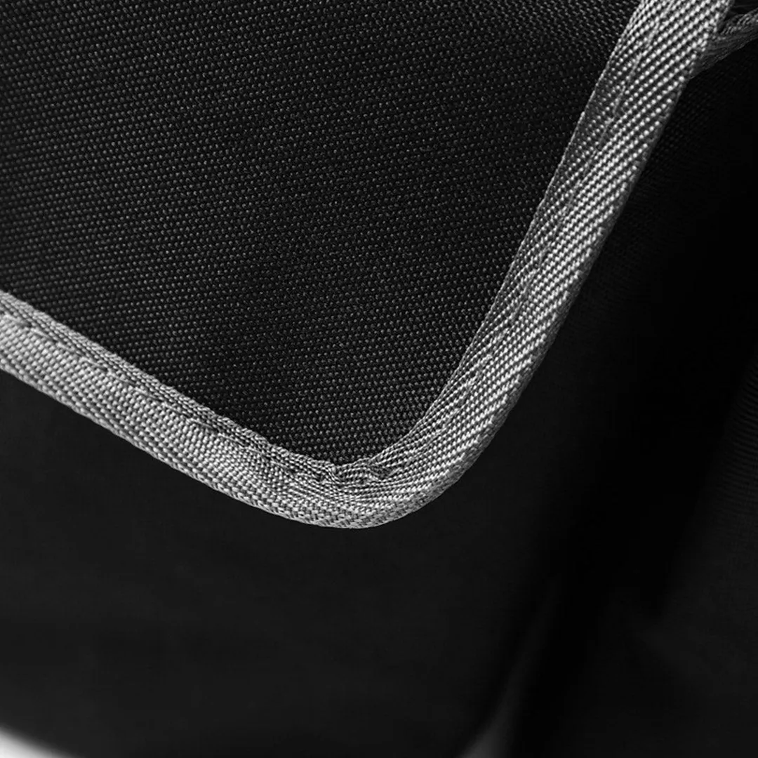 Oxford Cloth Car Trunk Storage Organizer 2X Multi-Purpose Interior Accessories Backseat Black