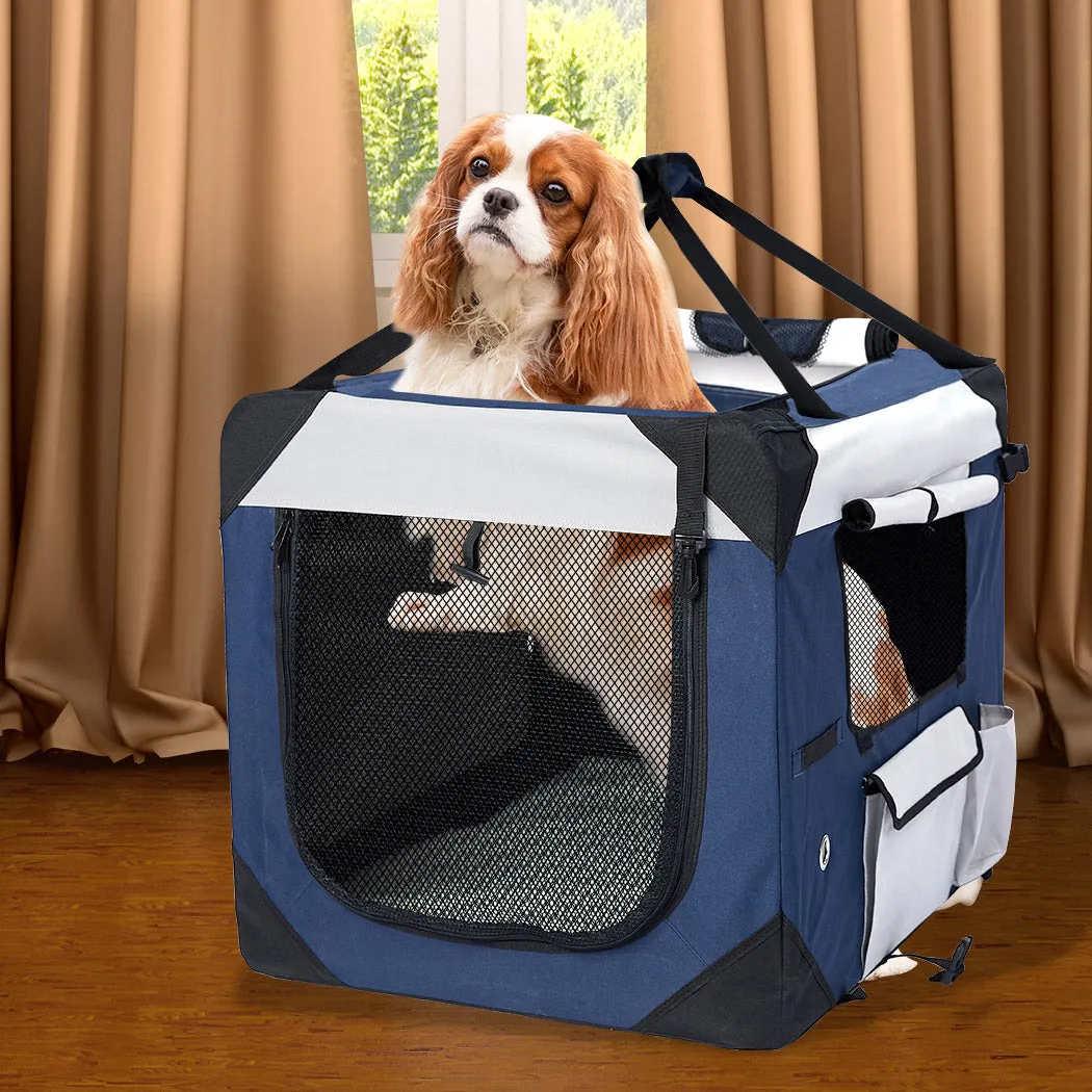 Pet Carrier Bag Dog Puppy Spacious Outdoor Travel Hand Portable Crate - XL