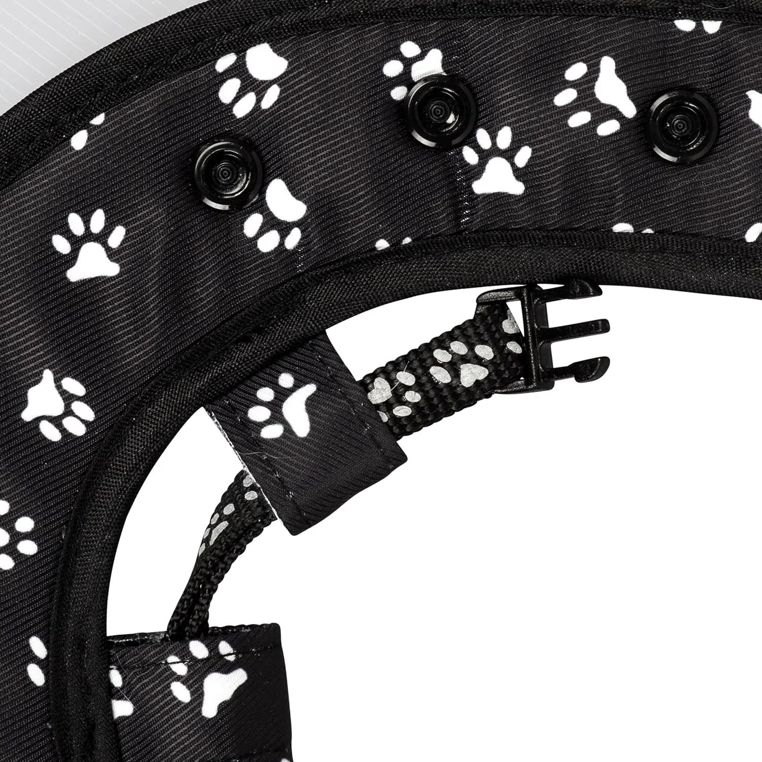 Pet Cone Black (Black, Medium)