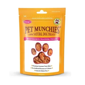 Pet Munchies Wild Salmon Dog Training Treats 50g
