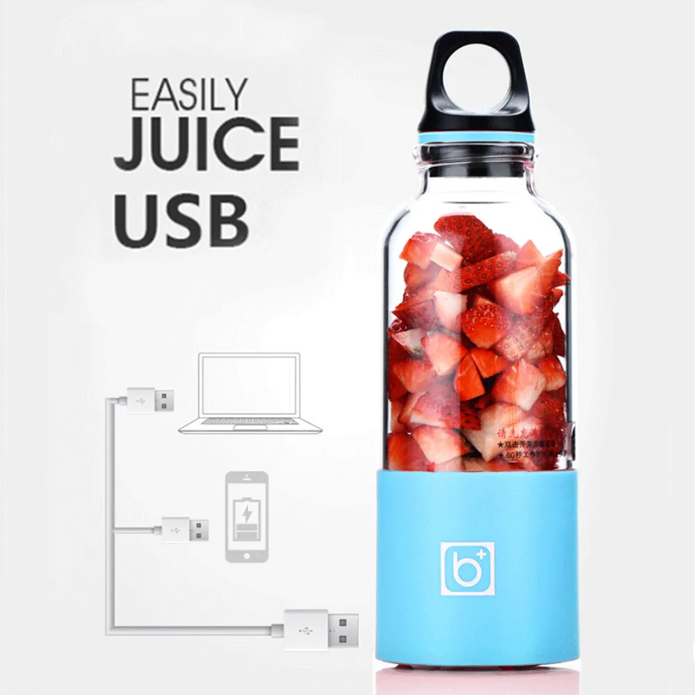 Portable Fruits Blender Water Bottle