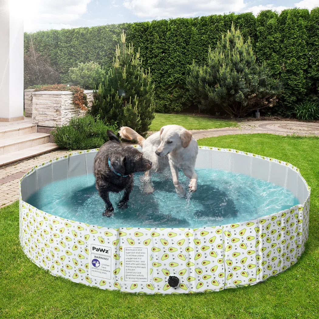 Portable Pet Swimming Pool 160cm for Kids Dog Washing Bathtub - Outdoor Foldable