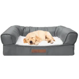 Premium Sofa-Style Orthopedic Pet Bed