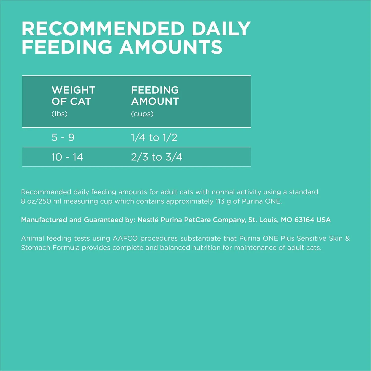 Purina ONE Sensitive Stomach, Sensitive Skin, Natural Dry Cat Food,  Plus Sensitive Skin and Stomach Formula - 16 lb. Bag