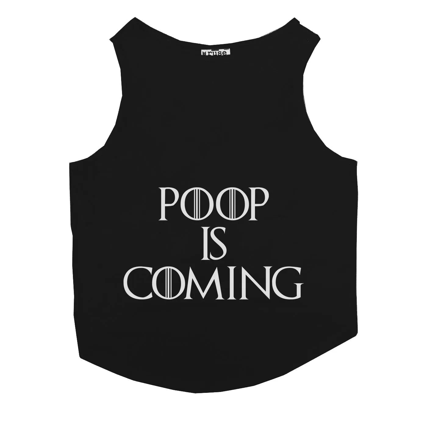 "Poop is Coming" Dog Tee