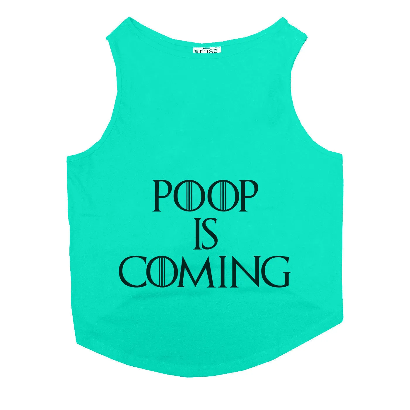 "Poop is Coming" Dog Tee
