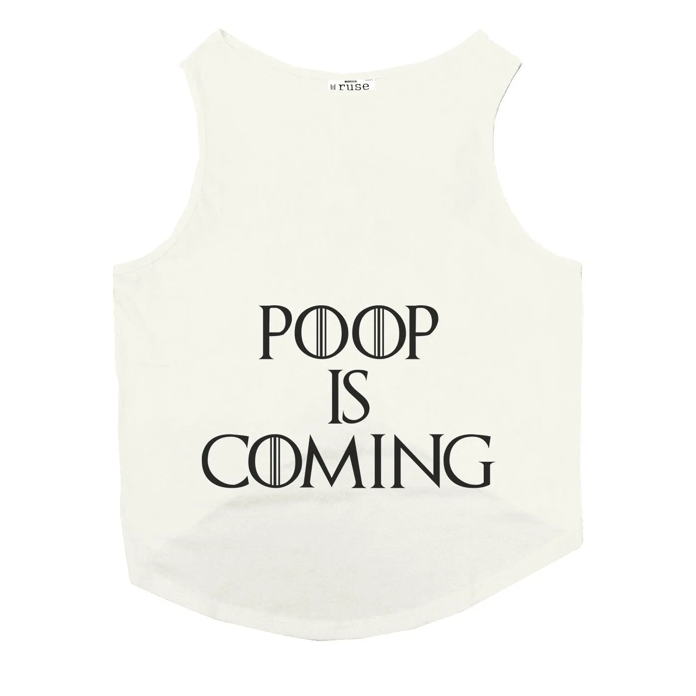 "Poop is Coming" Dog Tee