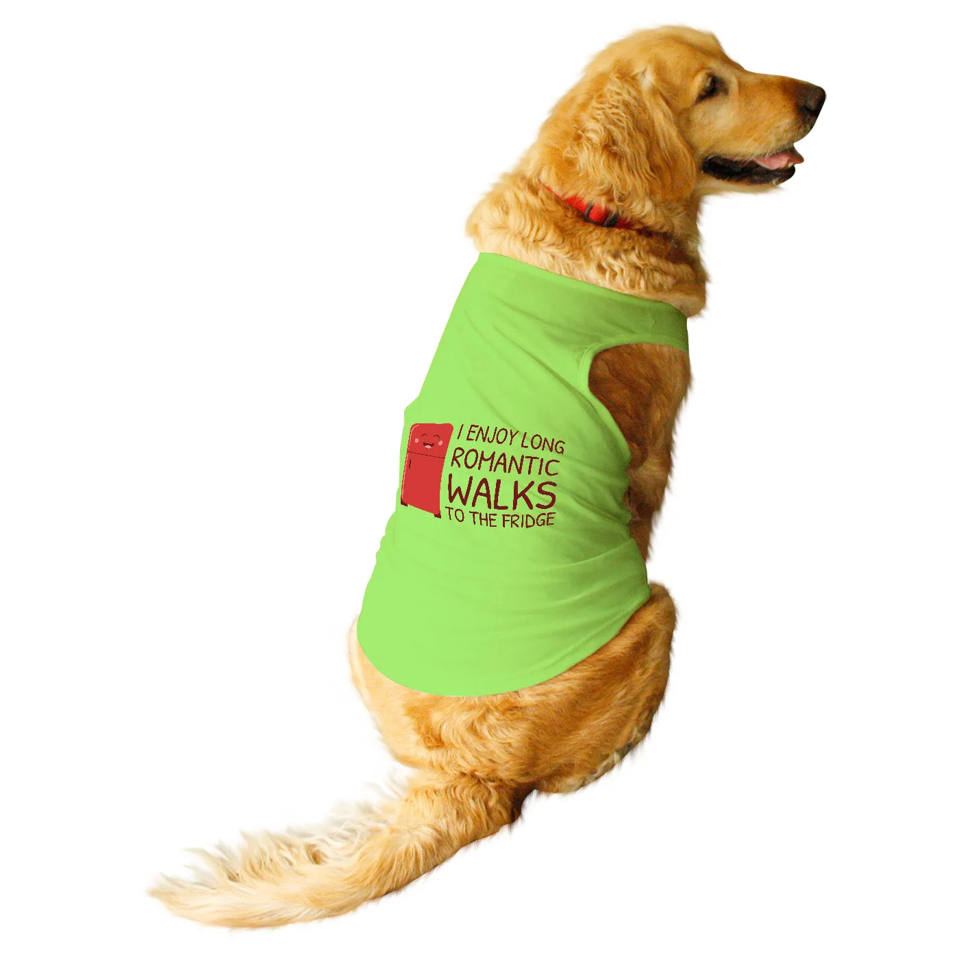 "Romantic Walks" Printed Tank Dog Tee