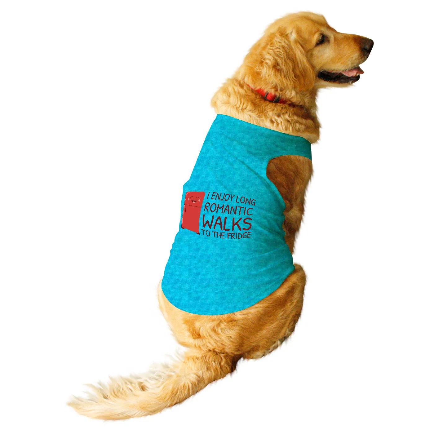 "Romantic Walks" Printed Tank Dog Tee