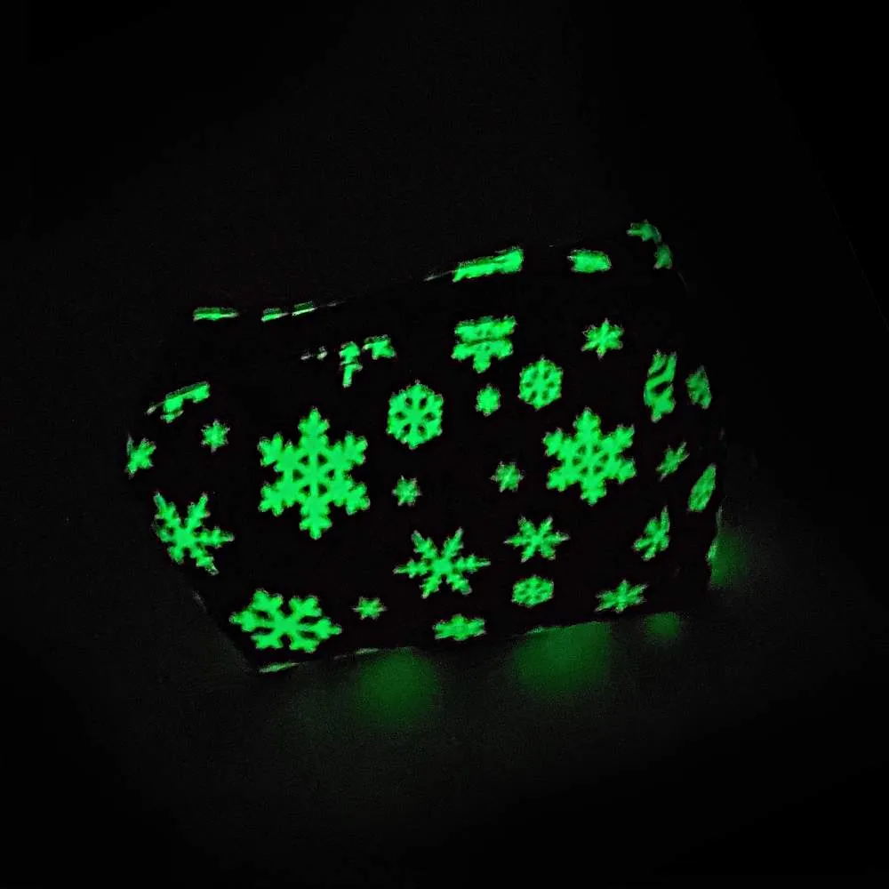 Red Snowflake Poop Bag Dispenser