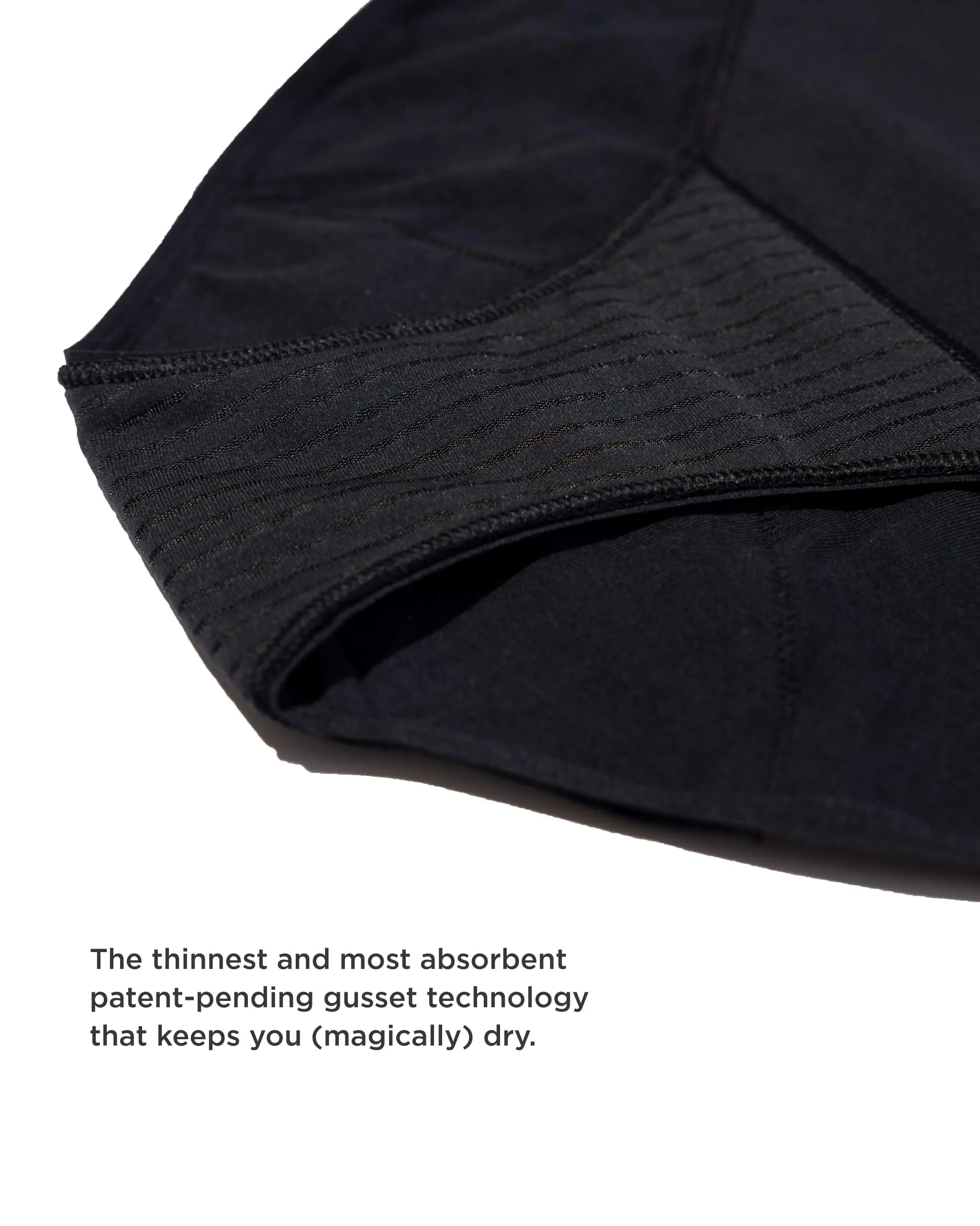 Saalt Period Underwear- Bikini- Leakproof, High Absorbency, Recycled