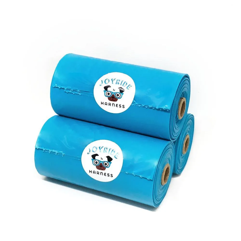 Scented Poop Bags - 8 Rolls 9X13 Leakproof | 15% Off