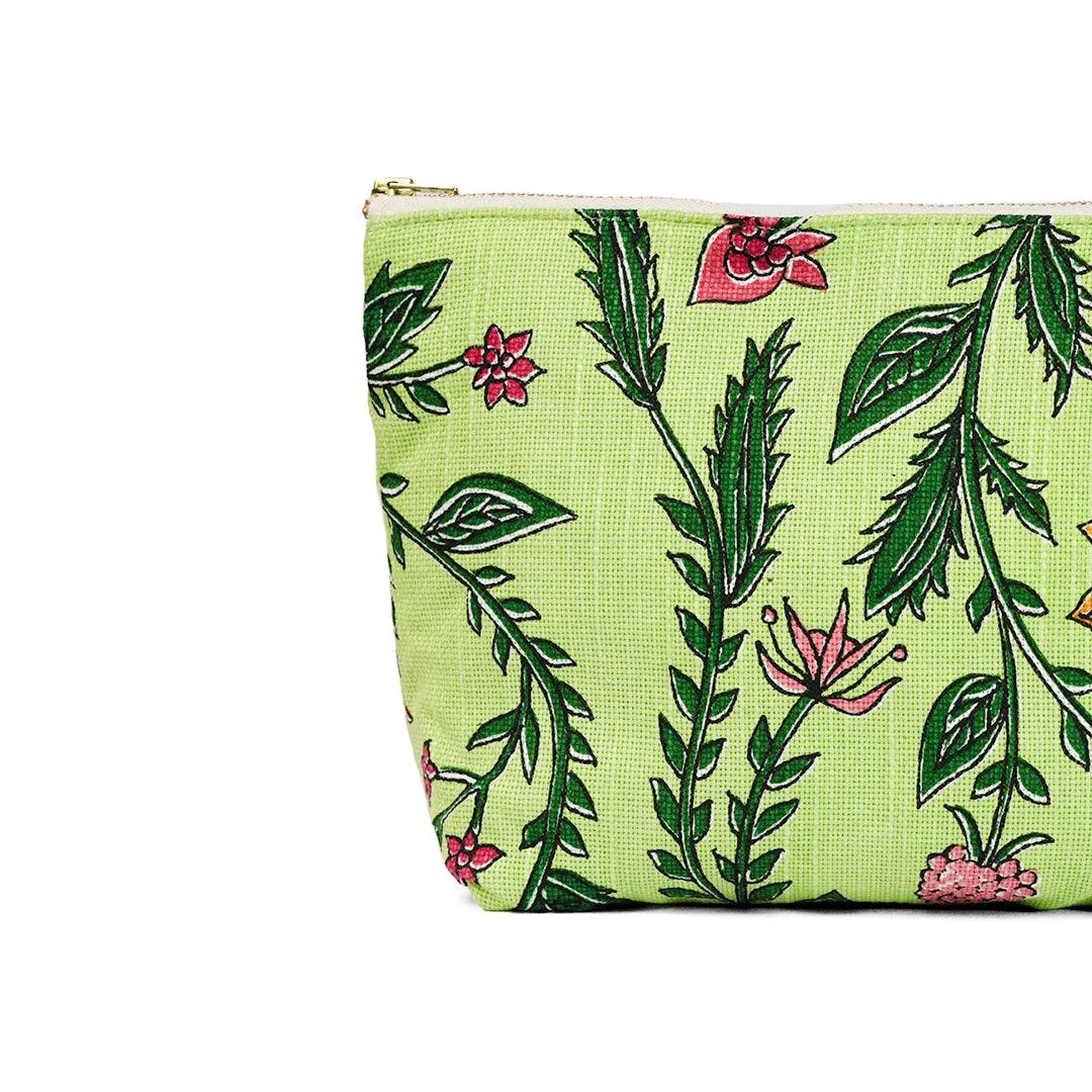 Shalimar Floral Makeup Bag