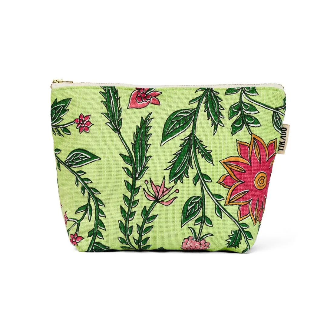 Shalimar Floral Makeup Bag