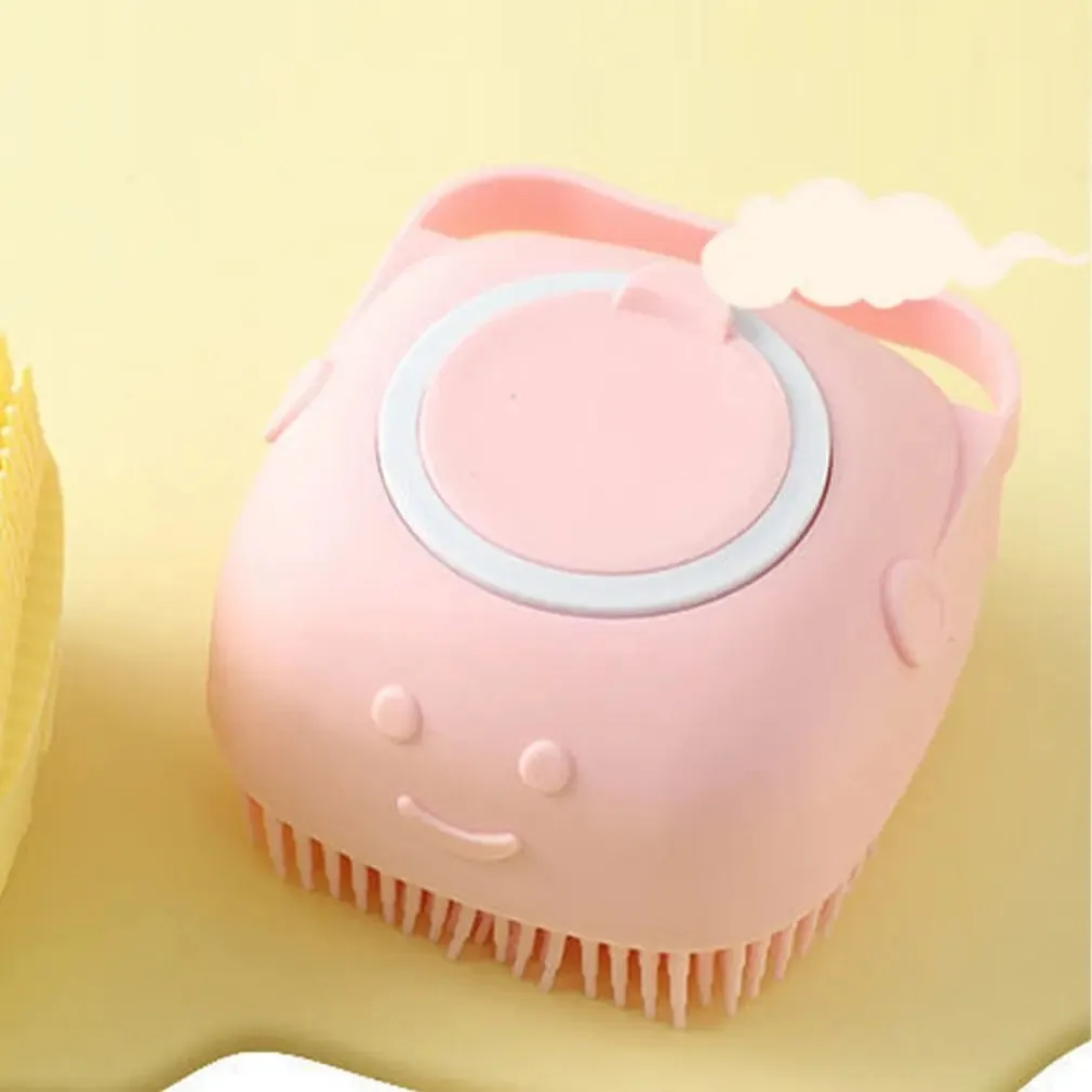 Silicone Pet Spa: Gentle Dog Brush & Shampoo Massager