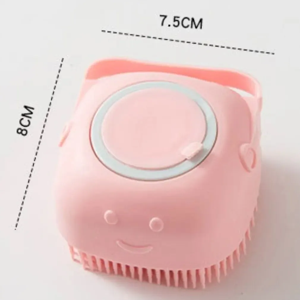 Silicone Pet Spa: Gentle Dog Brush & Shampoo Massager