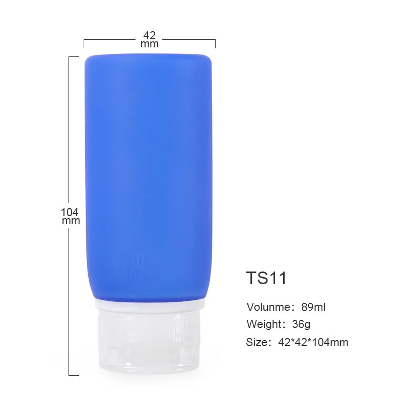 Silicone Travel Tubes For Shampoo