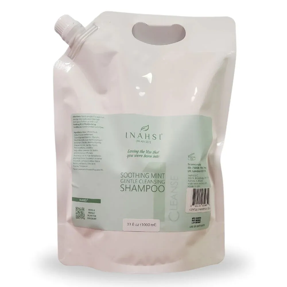 Soothing Mint Sulfate Free Gentle Cleansing Shampoo