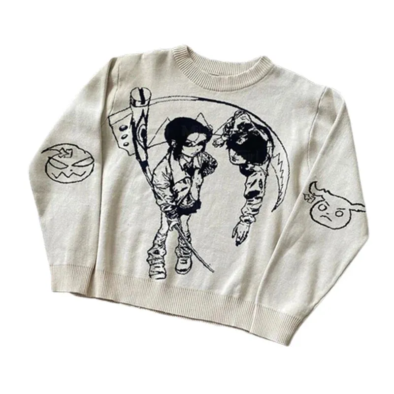 Soul Eater MxE Cotton Knitted Sweater