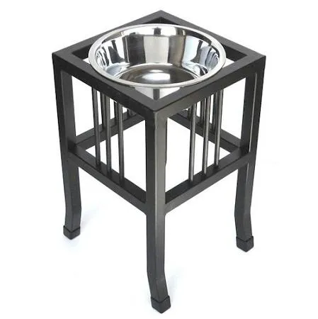 Tall Baron Heavy Duty Raised Dog Bowl - PetsStop