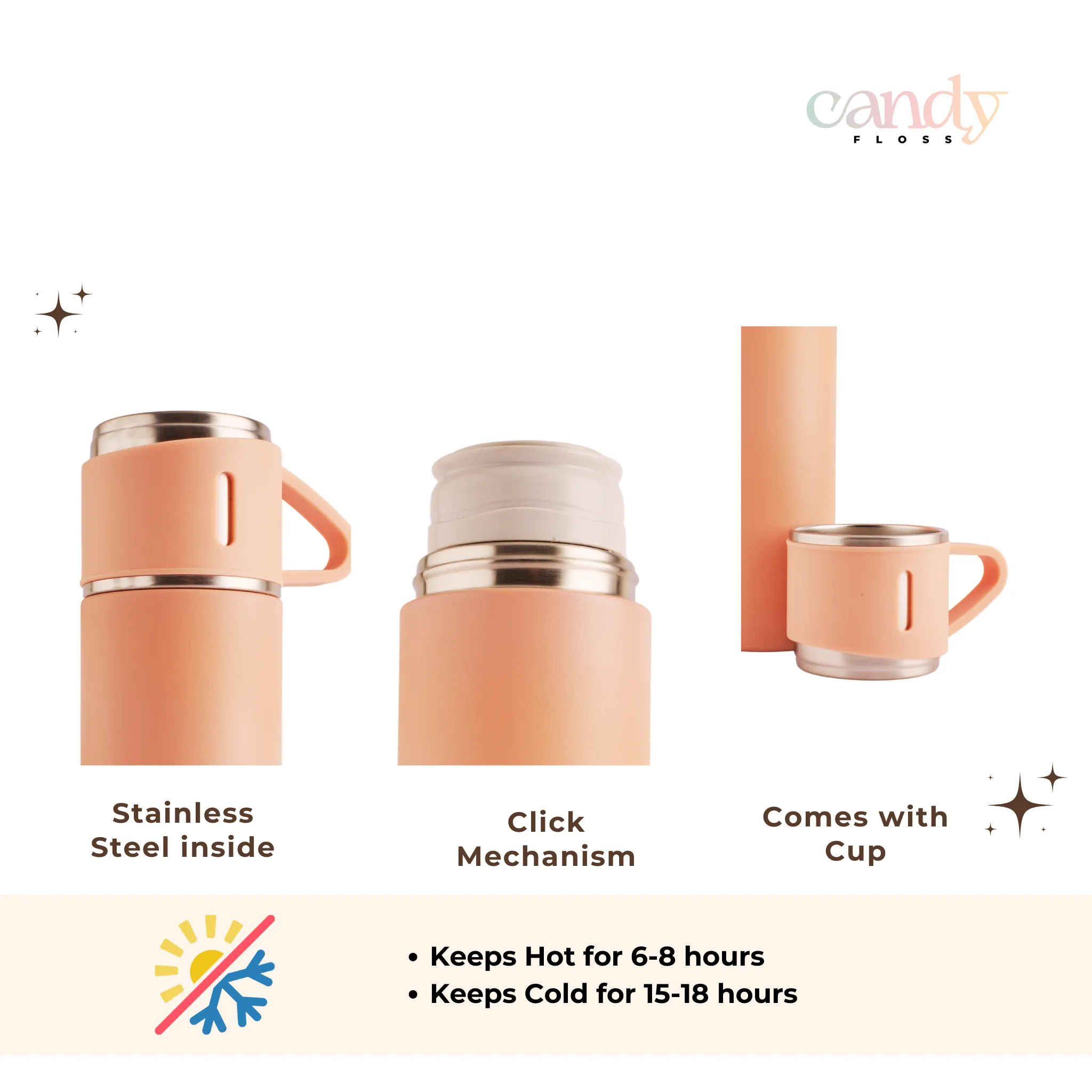 The Leakproof Tea Flask with Cup
