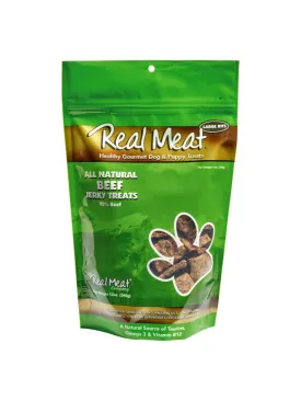 The Real Meat Company Beef Jerky Treats 12oz