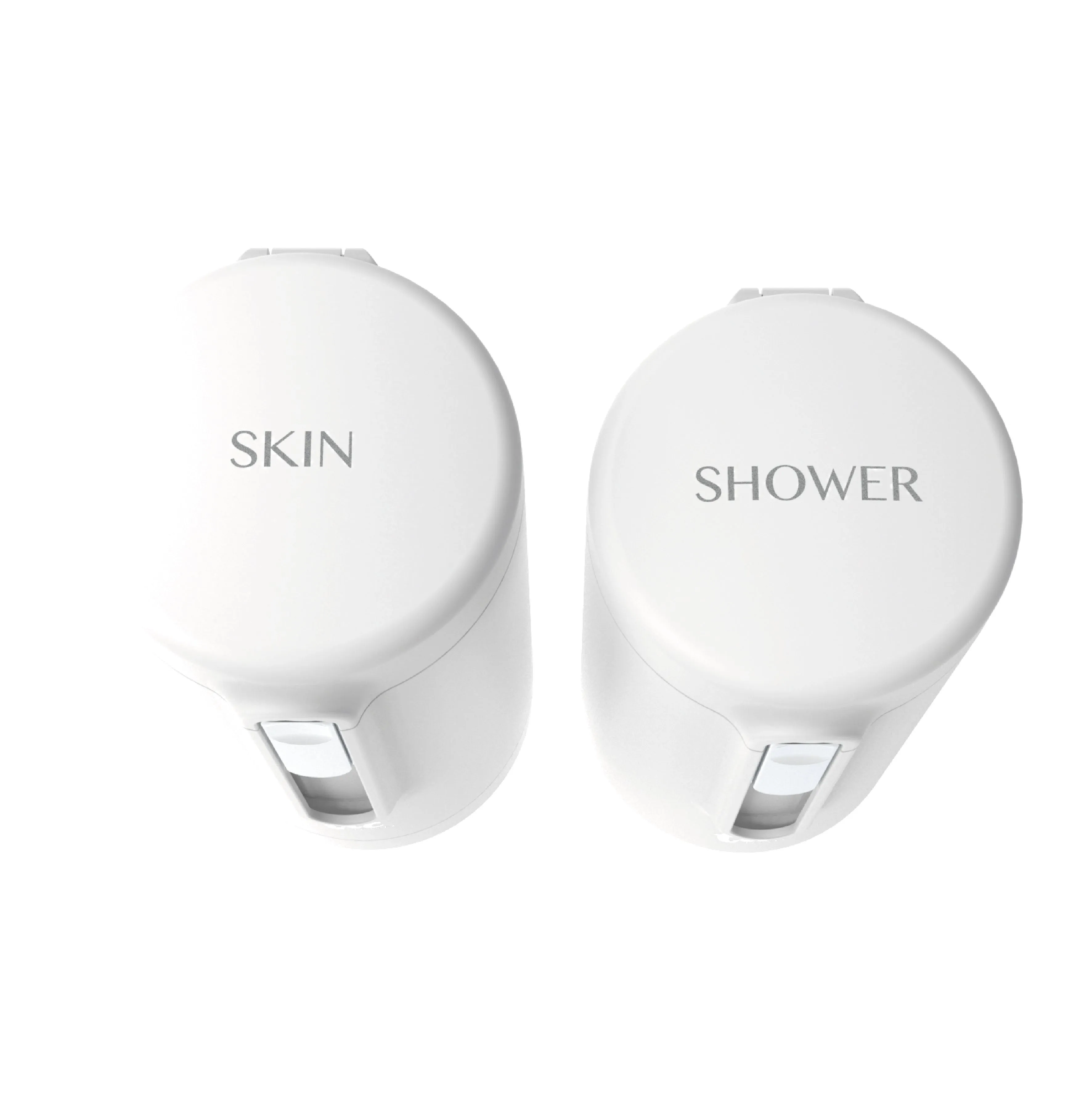 TIC Skin and Shower Set Bottle in Matte White Color