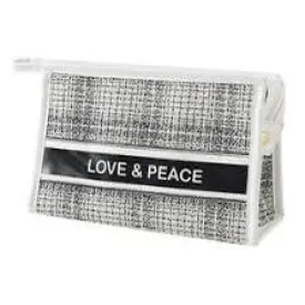 Travel Cosmetic Pouch Toiletry Bag Waterproof Leakproof Reusable Portable Zippered Bag S4628749