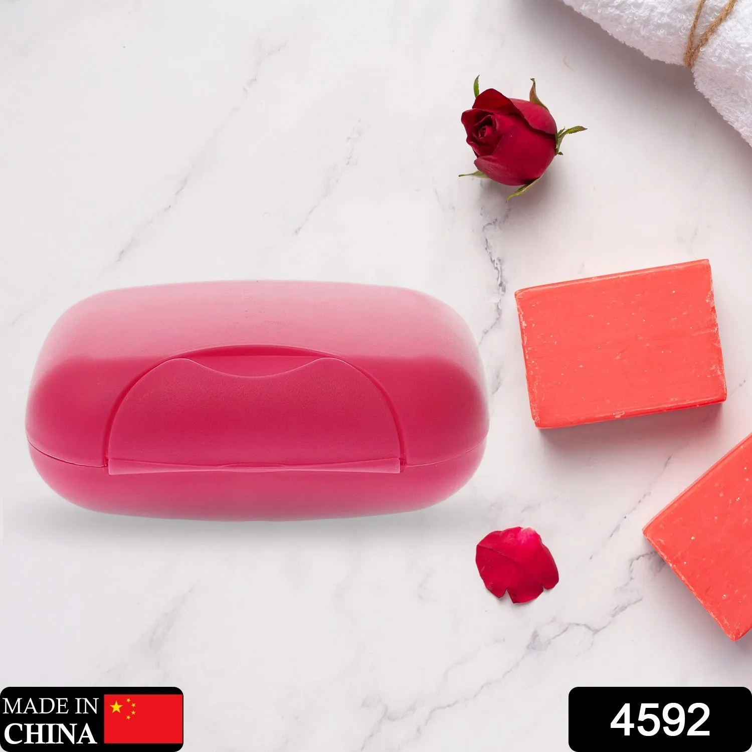 Travel Soap Box with Cover – Waterproof, Leakproof (1 Pc)