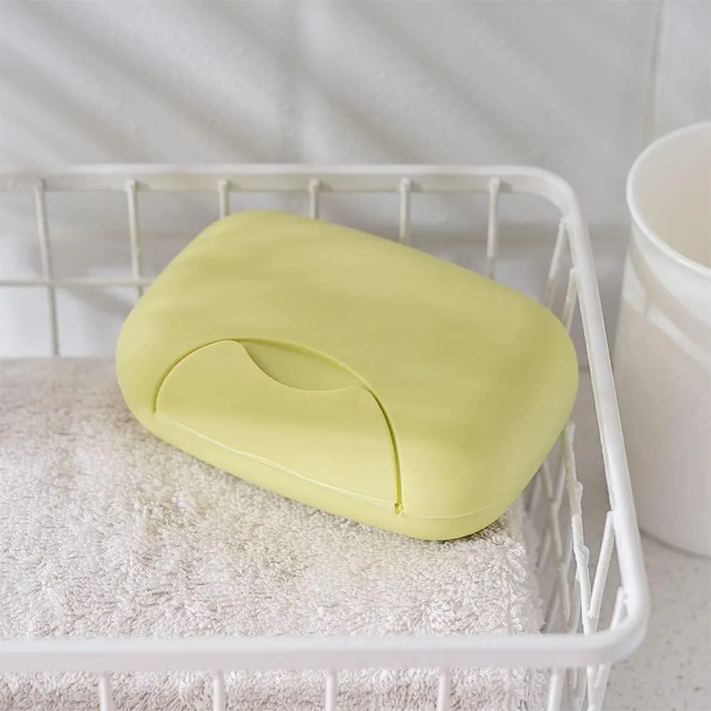 Travel Soap Box with Cover – Waterproof, Leakproof (1 Pc)