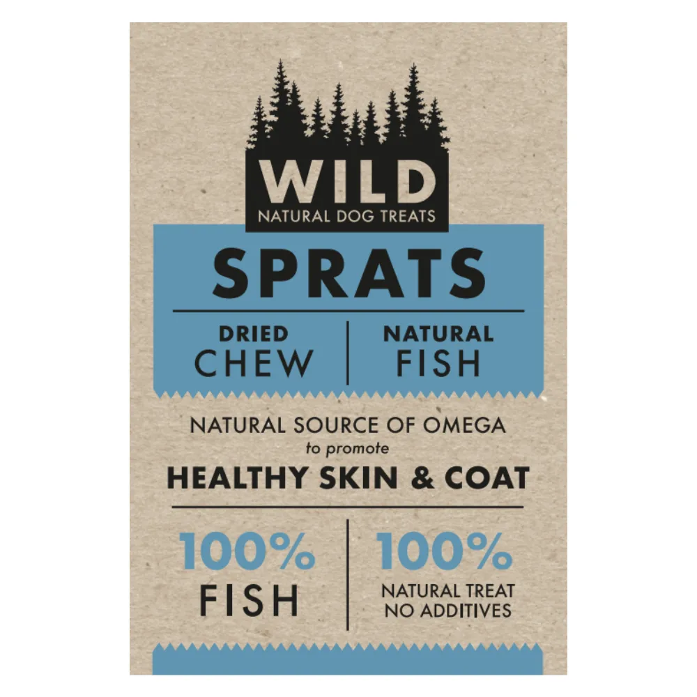 Wild Natural Dog Treat - Sprats