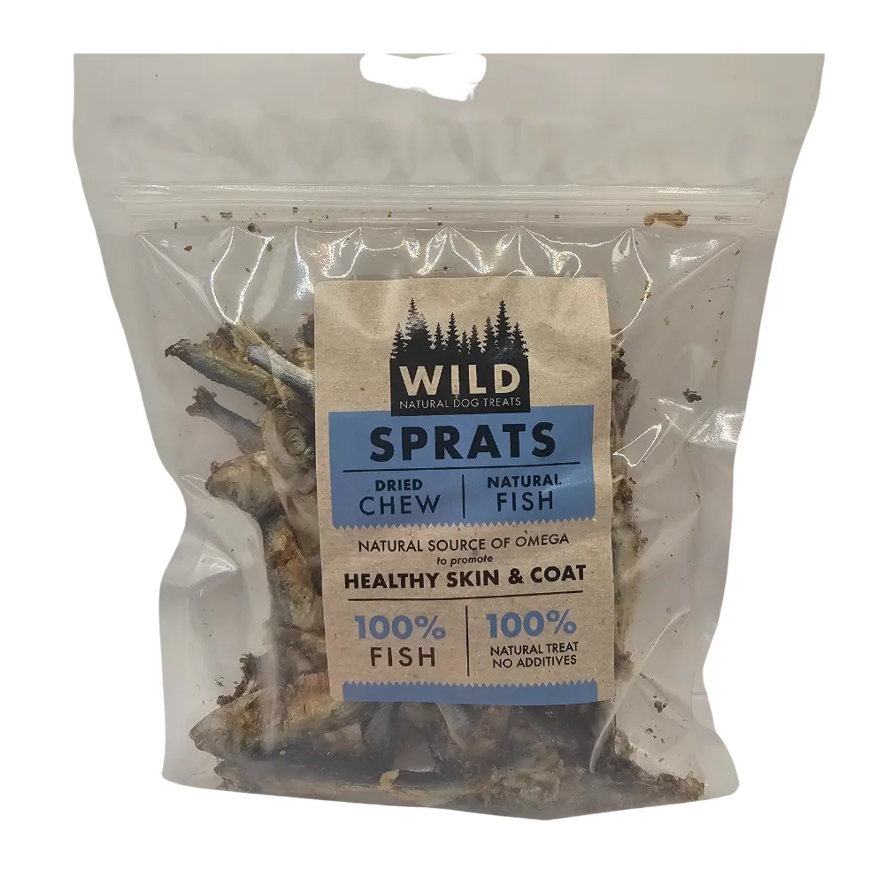 Wild Natural Dog Treat - Sprats