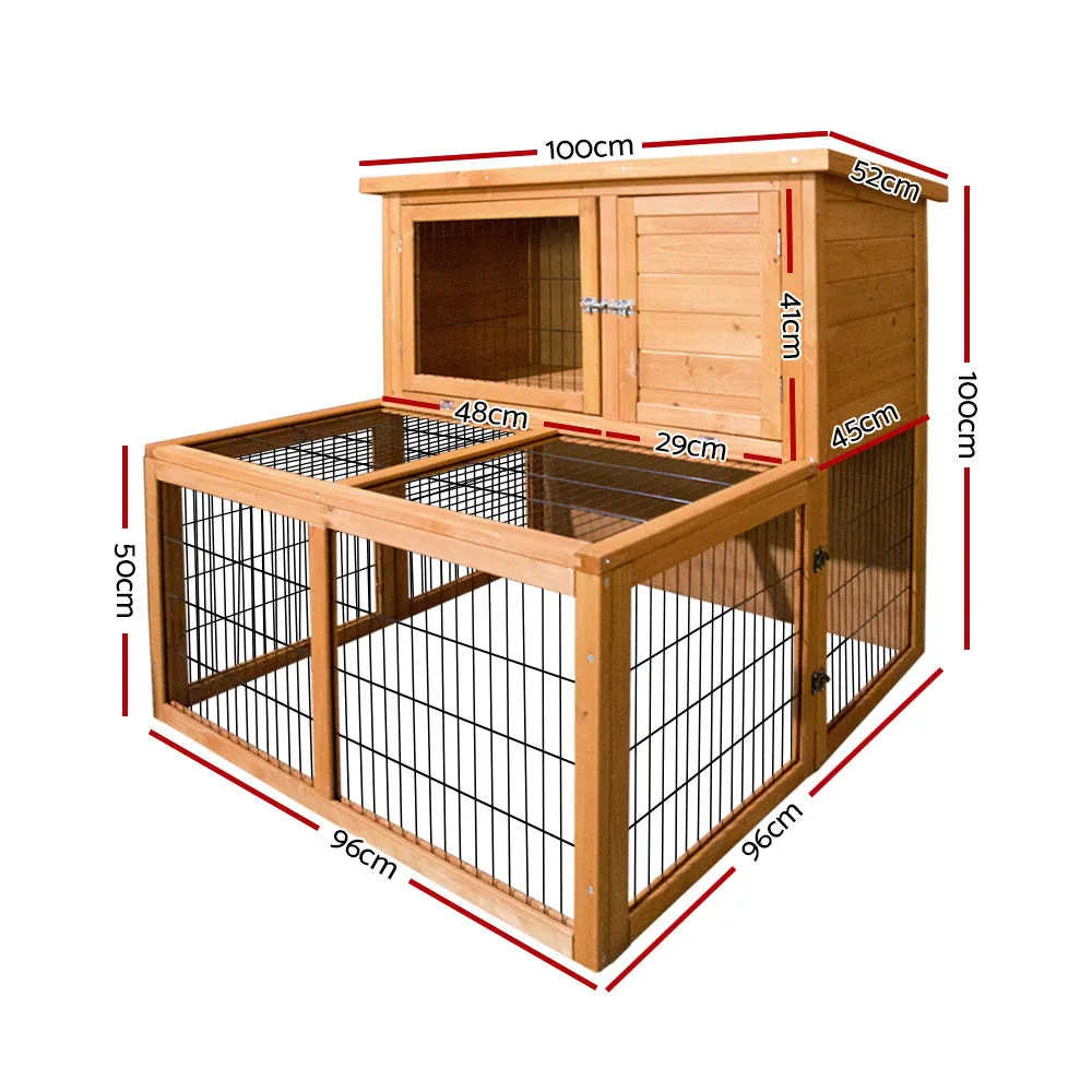 Wooden Pet Coop 100cm Tall