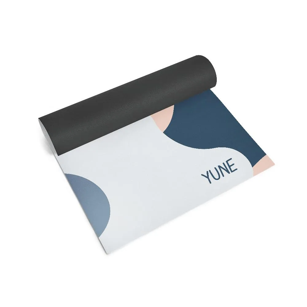 Yoga Mat | 6mm Thick | Blue | Non-Slip | Eco Friendly | Yune Yoga | Astrid