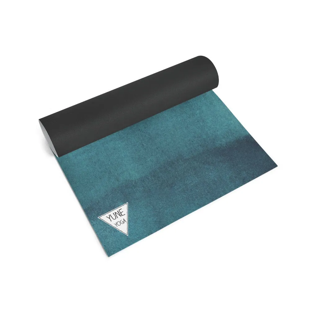 Yoga Mat | 6mm Thick | Blue | Non-Slip | Eco Friendly | Yune Yoga | Janus