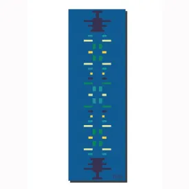 Yoga Mat | 6mm Thick | Blue | Non-Slip | Eco Friendly | Yune Yoga | MN25