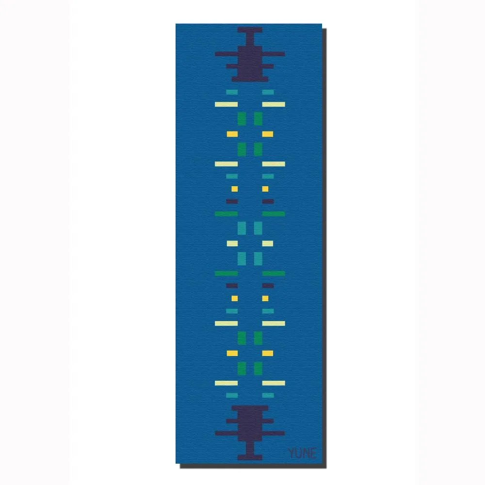 Yoga Mat | 6mm Thick | Blue | Non-Slip | Eco Friendly | Yune Yoga | MN25