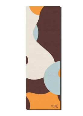 Yoga Mat | 6mm Thick | Brown | Non-Slip | Eco Friendly | Yune Yoga | Harper